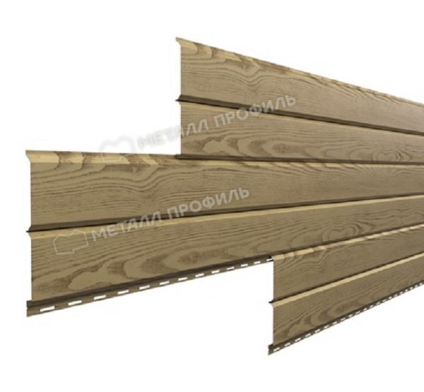 Металлический сайдинг Lбрус-15х240 (ECOSTEEL_MA-01-Сосна-0.5) от производителя Металл Профиль по цене 1 550 р Металлический сайдинг Lбрус-15х240 (ECOSTEEL_MA-01-Сосна-0.5) от производителя Металл Профиль по цене 1 550 р