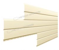 Металлический сайдинг Lбрус-15х240 (ПЭ-01-1015-0.5) Светлая слоновая кость Металлический сайдинг Lбрус-15х240 (ПЭ-01-1015-0.5) Светлая слоновая кость