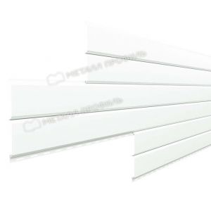 Металлический сайдинг Lбрус-15х240 (ПЭ-01-9003-0.5) Белый от производителя Металл Профиль по цене 1 550 р Металлический сайдинг Lбрус-15х240 (ПЭ-01-9003-0.5) Белый от производителя Металл Профиль по цене 1 550 р