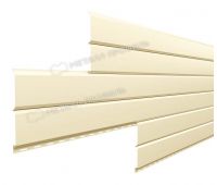 Металлический сайдинг Lбрус-15х240 (ПЭП-01-1015-0.45) Светлая слоновая кость Металлический сайдинг Lбрус-15х240 (ПЭП-01-1015-0.45) Светлая слоновая кость