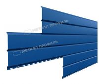 Металлический сайдинг Lбрус-15х240 (ПЭП-01-5005-0.45) Синий насыщенный Металлический сайдинг Lбрус-15х240 (ПЭП-01-5005-0.45) Синий насыщенный