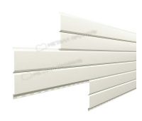 Металлический сайдинг Lбрус-15х240 (ПЭ-01-9002-0.45) Серо-белый Металлический сайдинг Lбрус-15х240 (ПЭ-01-9002-0.45) Серо-белый