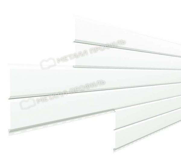 Металлический сайдинг Lбрус-15х240 (ПЭП-01-9003-0.45) Белый от производителя Металл Профиль по цене 359 р Металлический сайдинг Lбрус-15х240 (ПЭП-01-9003-0.45) Белый от производителя Металл Профиль по цене 359 р