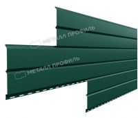 Металлический сайдинг Lбрус-15х240 (ПРМ-03-6005-0.5) Зеленый мох Металлический сайдинг Lбрус-15х240 (ПРМ-03-6005-0.5) Зеленый мох