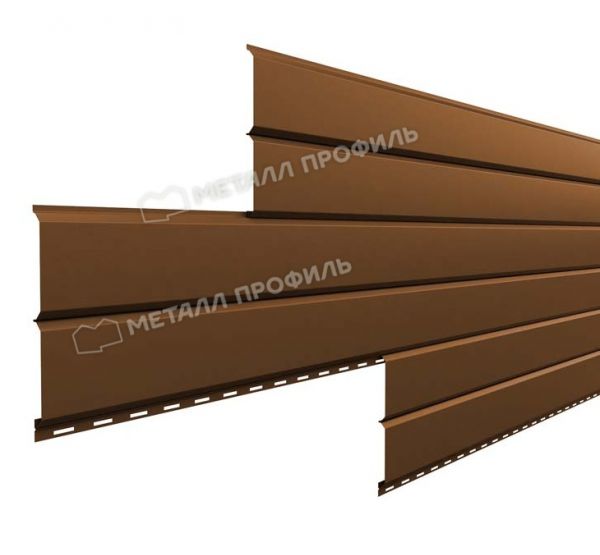 Металлический сайдинг Lбрус-15х240 (ПРМ-03-Helios-0.5) Медный металлик от производителя Металл Профиль по цене 1 550 р Металлический сайдинг Lбрус-15х240 (ПРМ-03-Helios-0.5) Медный металлик от производителя Металл Профиль по цене 1 550 р