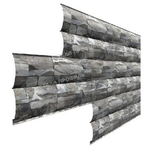 Металлический сайдинг Woodstock-28х330 (ECOSTEEL-01-Белый Камень ПР-0.5) от производителя Металл Профиль по цене 1 550 р Металлический сайдинг Woodstock-28х330 (ECOSTEEL-01-Белый Камень ПР-0.5) от производителя Металл Профиль по цене 1 550 р