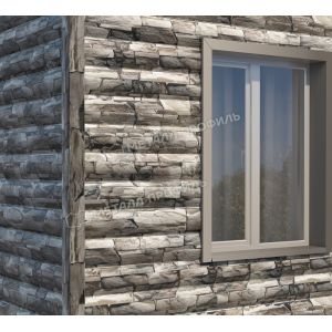 Металлический сайдинг Woodstock-28х330 (ECOSTEEL-01-Белый Камень ПР-0.5) от производителя Металл Профиль по цене 1 550 р Металлический сайдинг Woodstock-28х330 (ECOSTEEL-01-Белый Камень ПР-0.5) от производителя Металл Профиль по цене 1 550 р