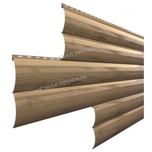 Металлический сайдинг Woodstock-28х330 (ECOSTEEL-01-Сосна-0.5) от производителя Металл Профиль по цене 1 550 р Металлический сайдинг Woodstock-28х330 (ECOSTEEL-01-Сосна-0.5) от производителя Металл Профиль по цене 1 550 р