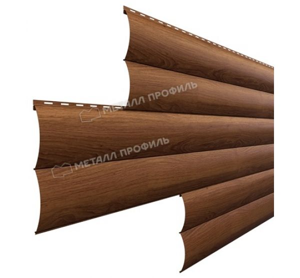 Металлический сайдинг Woodstock-28х330 (ECOSTEEL_MA-01-МореныйДуб-0.5) от производителя Металл Профиль по цене 1 550 р Металлический сайдинг Woodstock-28х330 (ECOSTEEL_MA-01-МореныйДуб-0.5) от производителя Металл Профиль по цене 1 550 р