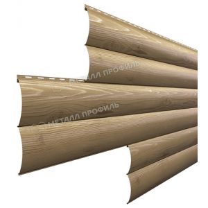 Металлический сайдинг Woodstock-28х330 (ECOSTEEL_T-01-Сосна-0.5) от производителя  Металл Профиль по цене 1 550 р