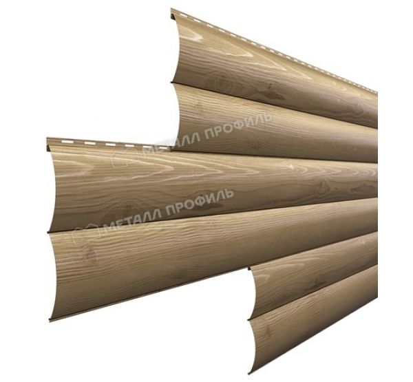Металлический сайдинг Woodstock-28х330 (ECOSTEEL_T-01-Сосна-0.5) от производителя  Металл Профиль по цене 1 550 р