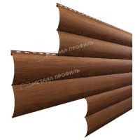 Металлический сайдинг Woodstock-Н-28х330 (ECOSTEEL_MA-01-МореныйДуб-0.5) Металлический сайдинг Woodstock-Н-28х330 (ECOSTEEL_MA-01-МореныйДуб-0.5)