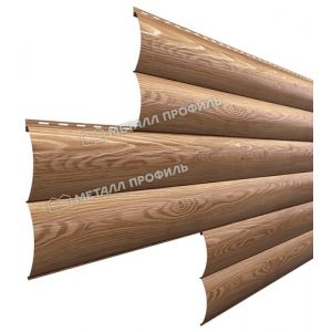 Металлический сайдинг Woodstock-Н-28х330 (ECOSTEEL_T-01-Кедр-0.5) от производителя Металл Профиль по цене 1 550 р Металлический сайдинг Woodstock-Н-28х330 (ECOSTEEL_T-01-Кедр-0.5) от производителя Металл Профиль по цене 1 550 р