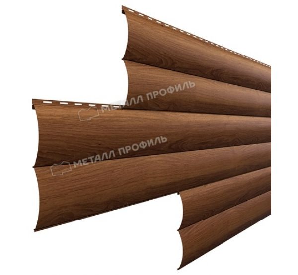 Металлический сайдинг Woodstock-В-28х330 (ECOSTEEL_MA-01-МореныйДуб-0.5) от производителя Металл Профиль по цене 1 550 р Металлический сайдинг Woodstock-В-28х330 (ECOSTEEL_MA-01-МореныйДуб-0.5) от производителя Металл Профиль по цене 1 550 р