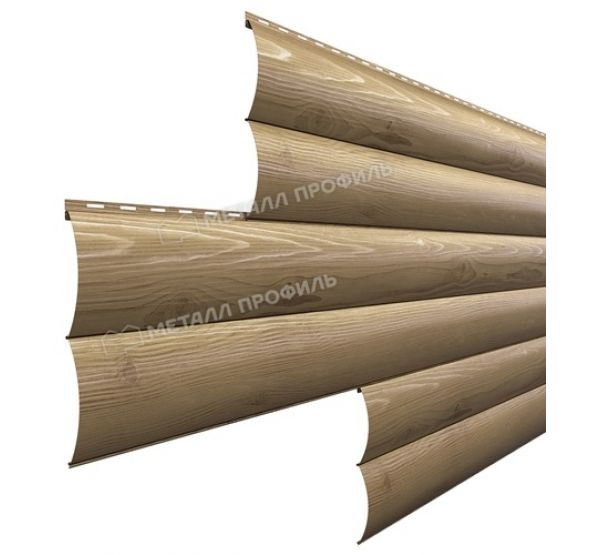 Металлический сайдинг Woodstock-В-28х330 (ECOSTEEL_T-01-Сосна-0.5) от производителя Металл Профиль по цене 1 550 р Металлический сайдинг Woodstock-В-28х330 (ECOSTEEL_T-01-Сосна-0.5) от производителя Металл Профиль по цене 1 550 р