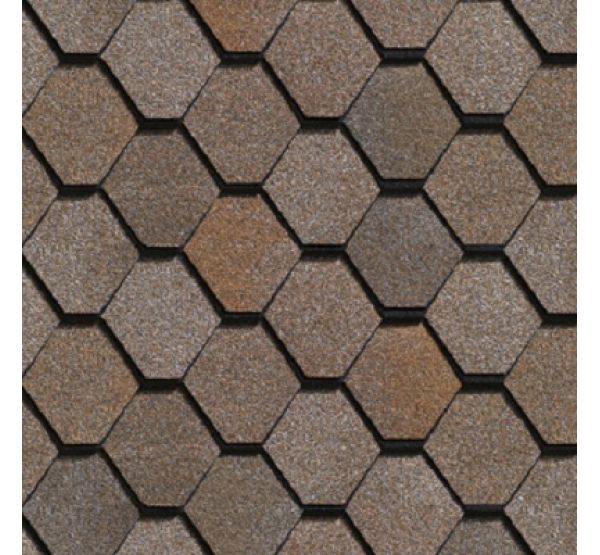 Двухслойная ламинированная черепица Вестерн Клондайк от производителя  Shinglas по цене 2 200 р