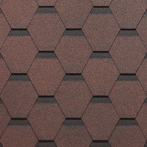 Гибкая черепица СОТА Красный от производителя  Docke по цене 612 р