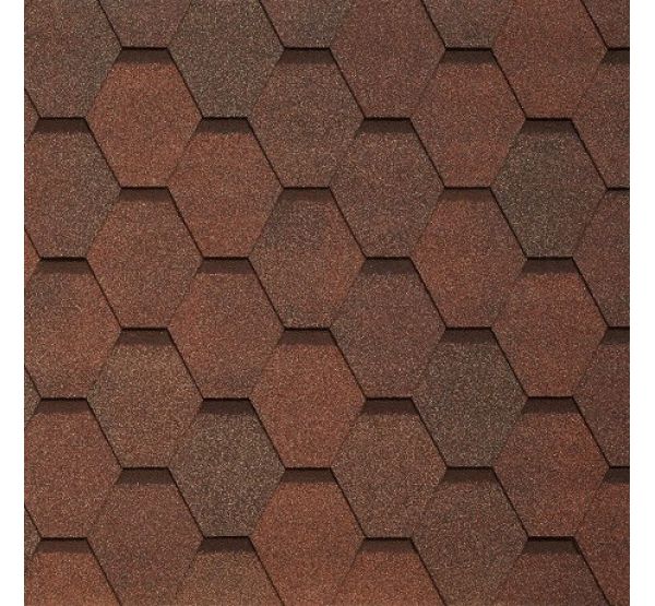 Гибкая черепица VENETO nocciola 418 от производителя  Tegola по цене 1 169 р