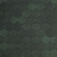 Гибкая черепица CAPRI verde 473 Гибкая черепица CAPRI verde 473