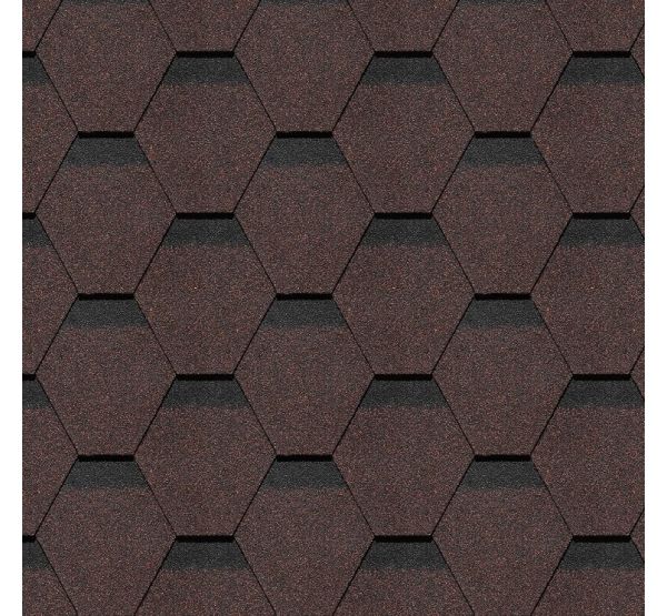 Гибкая черепица Шеффилд, Корица от производителя  Docke по цене 760 р