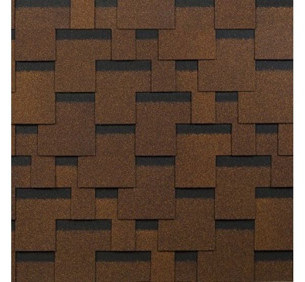 Гибкая черепица Комфорт, коллекция Болеро – Терракота от производителя Shinglas по цене 622 р Гибкая черепица Комфорт, коллекция Болеро – Терракота от производителя Shinglas по цене 622 р