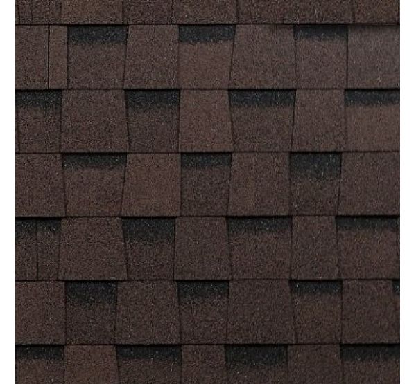 Двухслойная Гибкая черепица Фазенда – Коричневый от производителя  Shinglas по цене 545 р