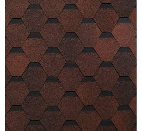 Гибкая черепица, коллекция Оптима – Красный от производителя Shinglas по цене 359 р Гибкая черепица, коллекция Оптима – Красный от производителя Shinglas по цене 359 р