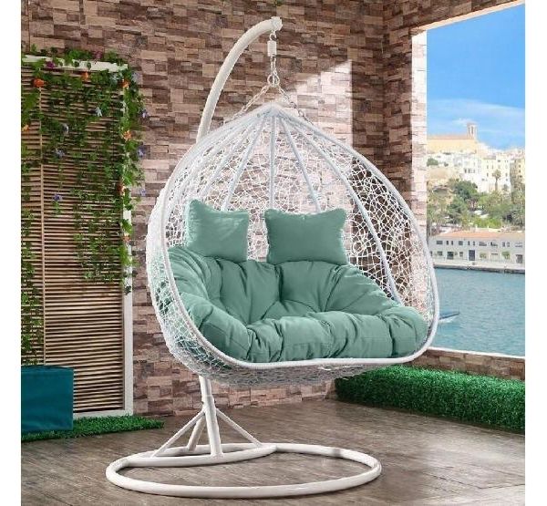 Подвесное кресло из искусственного ротанга AFM-109A White/Green от производителя Afina по цене 29 900 р Подвесное кресло из искусственного ротанга AFM-109A White/Green от производителя Afina по цене 29 900 р