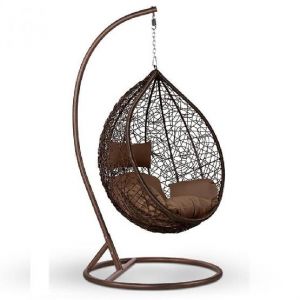 Подвесное кресло из искусственного ротанга AFM-168A-L Brown от производителя Afina по цене 16 900 р Подвесное кресло из искусственного ротанга AFM-168A-L Brown от производителя Afina по цене 16 900 р