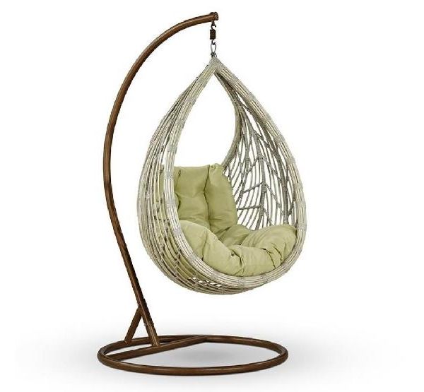 Подвесное кресло из искусственного ротанга N886-W71 White от производителя  Afina по цене 39 900 р