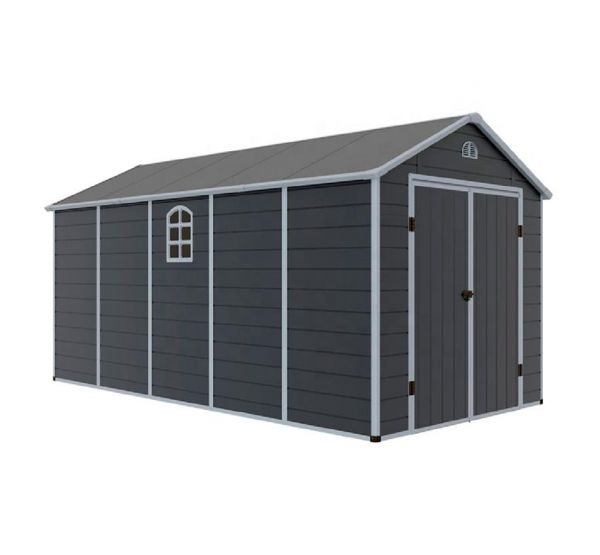 Сарай пластиковый Black Fox Modernist J 11м2 от производителя Lifetime по цене 174 000 р Сарай пластиковый Black Fox Modernist J 11м2 от производителя Lifetime по цене 174 000 р