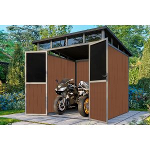 Садовое строение из ДПК Defender 7х7 (4.24 кв.м) от производителя Lifetime по цене 225 000 р Садовое строение из ДПК Defender 7х7 (4.24 кв.м) от производителя Lifetime по цене 225 000 р