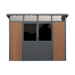 Садовое строение из ДПК Defender 9х7 (5.95 кв.м) от производителя Lifetime по цене 245 000 р Садовое строение из ДПК Defender 9х7 (5.95 кв.м) от производителя Lifetime по цене 245 000 р