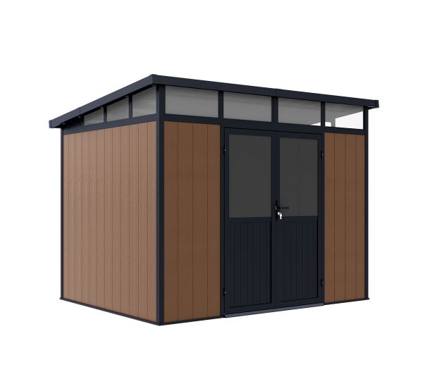 Садовое строение из ДПК Defender 9х7 (5.95 кв.м) от производителя Lifetime по цене 245 000 р Садовое строение из ДПК Defender 9х7 (5.95 кв.м) от производителя Lifetime по цене 245 000 р