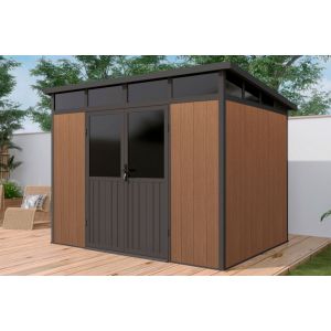 Садовое строение из ДПК Defender 9х7 (5.95 кв.м) от производителя Lifetime по цене 245 000 р Садовое строение из ДПК Defender 9х7 (5.95 кв.м) от производителя Lifetime по цене 245 000 р