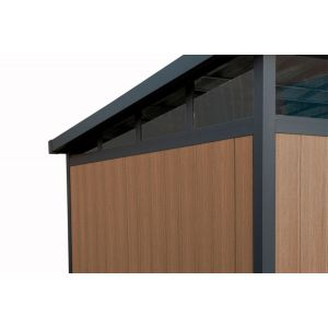 Садовое строение из ДПК Defender 9х7 (5.95 кв.м) от производителя Lifetime по цене 245 000 р Садовое строение из ДПК Defender 9х7 (5.95 кв.м) от производителя Lifetime по цене 245 000 р