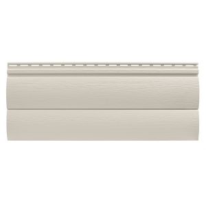 Виниловый сайдинг - Оцилиндрованный брус двойной (под бревно), Слоновая кость от производителя Tecos по цене 494 р Виниловый сайдинг - Оцилиндрованный брус двойной (под бревно), Слоновая кость от производителя Tecos по цене 494 р