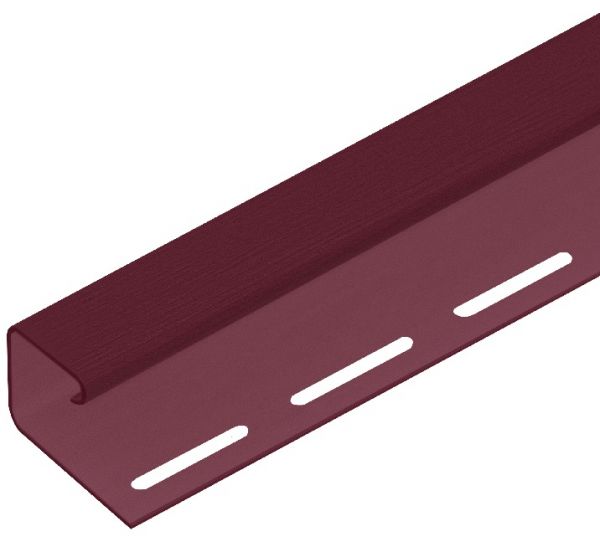 J-профиль Бургунд от производителя Tecos по цене 362 р J-профиль Бургунд от производителя Tecos по цене 362 р