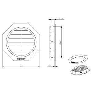 Окно для чердака Белая от производителя Krovent по цене 3 500 р Окно для чердака Белая от производителя Krovent по цене 3 500 р