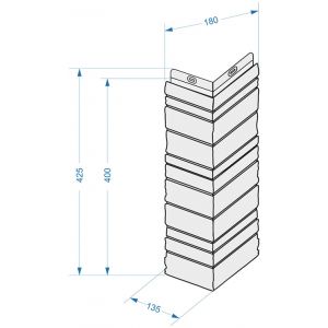 Угол наружный коллекция Edel Родонит от производителя Docke по цене 408 р Угол наружный коллекция Edel Родонит от производителя Docke по цене 408 р