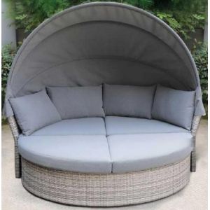 Трансформер-Диван плетеный из иск. ротанга AFM-325G Grey от производителя  Afina по цене 109 500 р