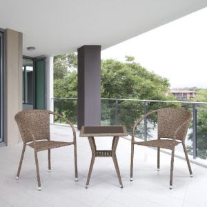 Комплект плетеной мебели из иск. ротанга T25B/Y137C-W56 Light Brown 2Pcs от производителя Afina по цене 21 900 р Комплект плетеной мебели из иск. ротанга T25B/Y137C-W56 Light Brown 2Pcs от производителя Afina по цене 21 900 р