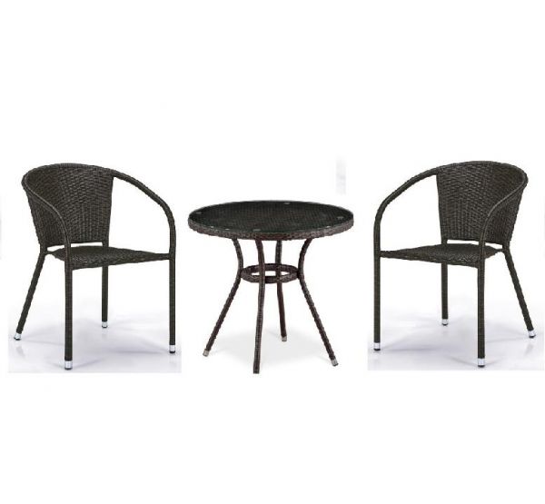 Комплект плетеной мебели из иск. ротанга Асоль-7 T282ANT/Y137C-W53 Brown 2Pcs от производителя Afina по цене 25 500 р Комплект плетеной мебели из иск. ротанга Асоль-7 T282ANT/Y137C-W53 Brown 2Pcs от производителя Afina по цене 25 500 р