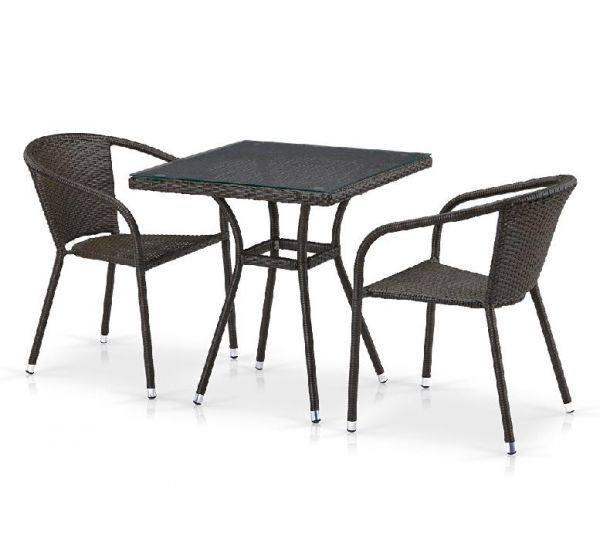 Комплект плетеной мебели из иск. ротанга T282BNT/Y137C-W53 Brown 2Pcs от производителя Afina по цене 25 500 р Комплект плетеной мебели из иск. ротанга T282BNT/Y137C-W53 Brown 2Pcs от производителя Afina по цене 25 500 р