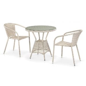 Комплект плетеной мебели из иск. ротанга T705ANT/Y137C-W85 Latte 2Pcs от производителя Afina по цене 33 000 р Комплект плетеной мебели из иск. ротанга T705ANT/Y137C-W85 Latte 2Pcs от производителя Afina по цене 33 000 р