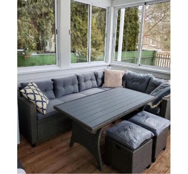 Комплект мебели плетеной из иск. ротанг AFM-307G-Grey от производителя Afina по цене 129 000 р Комплект мебели плетеной из иск. ротанг AFM-307G-Grey от производителя Afina по цене 129 000 р