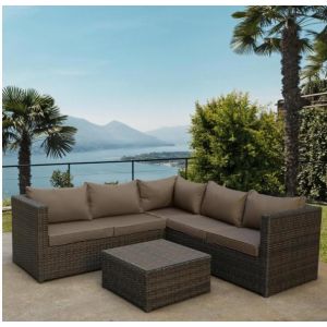 Комплект мебели плетеной из иск. ротанг YR825A Brown/Beige от производителя Afina по цене 99 000 р Комплект мебели плетеной из иск. ротанг YR825A Brown/Beige от производителя Afina по цене 99 000 р