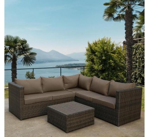 Комплект мебели плетеной из иск. ротанг YR825A Brown/Beige от производителя Afina по цене 99 000 р Комплект мебели плетеной из иск. ротанг YR825A Brown/Beige от производителя Afina по цене 99 000 р