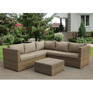 Комплект мебели плетеной из иск. ротанг YR825B Beige от производителя  Afina по цене 99 000 р