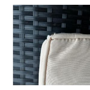 Трансформер-Диван модульный плетеный из иск. ротанга YR822_Black/Beige от производителя  Afina по цене 119 000 р